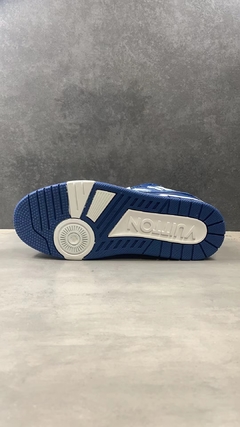 Louis Vuitton LV Trainer Monogram Denim White Blue - comprar online