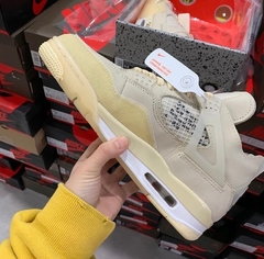 Air Jordan 4 Off White “Sail” - Él.sneakers