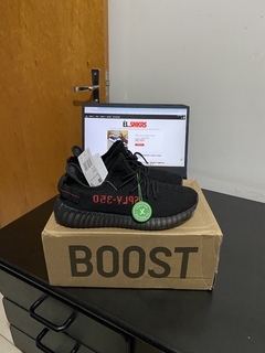 Yeezy Boost 350 ”Black Red” - loja online