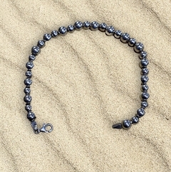 Pulsera Plata Bolitas