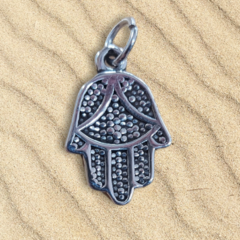 Dije Plata Inflada hamsa