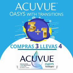 ACUVUE OASYS WITH TRANSITIONS 3+1 - comprar online