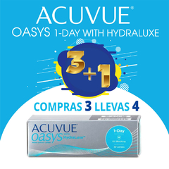 ACUVUE OASYS 1-DAY WITH HYDRALUXE 3+1