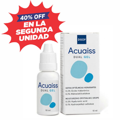 ACUAISS DUAL GEL 10 ML - 2da UNIDAD 40% OFF