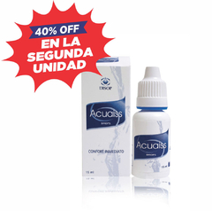 ACUAISS - LAGRIMA HUMECTANTE CONFORT INMEDIATO 15 ML - 2da UNIDAD 40% OFF