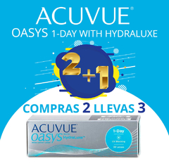 ACUVUE OASYS 1-DAY WITH HYDRALUXE 2+1