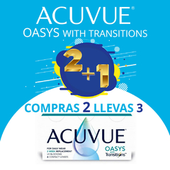 ACUVUE OASYS WITH TRANSITIONS 2+1