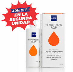 DISOP - HIDRO HEALTH RGP MULTIACCION 100 ml - 2da UNIDAD 40% OFF