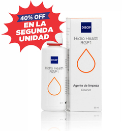 DISOP - HIDRO HEALTH RGP1 LIMPIEZA PROFUNDA 30 ml - 2da UNIDAD 40% OFF