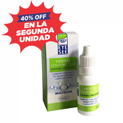 EYE SEE - HERBAL COMFORT PLUS EUPHRASIA + HYALURONATE 15 ml - 2da UNIDAD 40% OFF