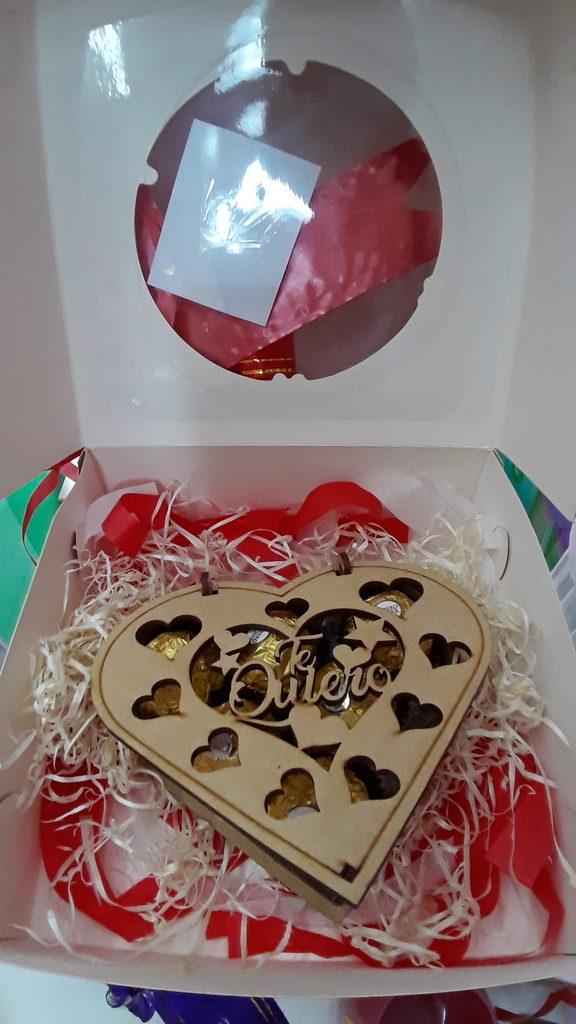 Gift Box - Caja Sorpresa con cajón y corazón - DIY - 2.0 - Pau 