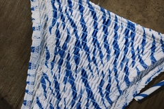 bikini blue zebra print - Mar de Luz