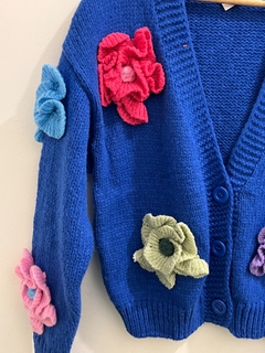 Flowerporwer sweater azul en internet