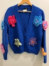Flowerporwer sweater azul