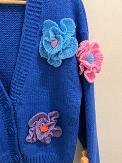 Imagen de Flowerporwer sweater azul