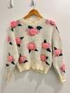 Rosas 3D sweater