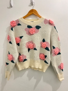 Rosas 3D sweater