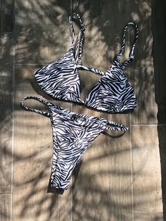 bikini zebra print - comprar en línea