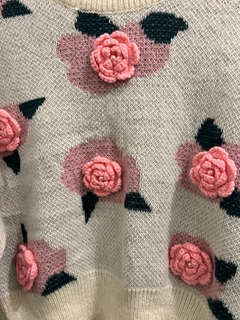 Rosas 3D sweater - comprar en línea