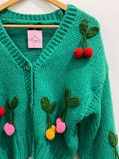 Cherry sweater verde - comprar en línea