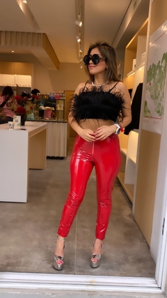 Latex leggings