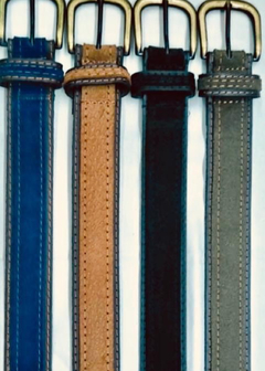 Cinturón Combinado Cuero x6 unidades - comprar online