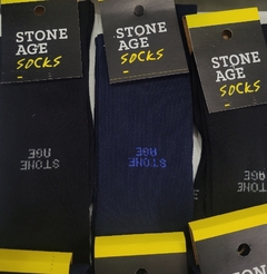 Medias "Stone" Lisas Algodón Pack x12 - comprar online