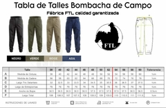 Bombacha de campo Adulto grafa - tienda online