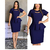 Vestido Mídi Tubinho Peplum Moda Feminino - Moda Feminina Evangélica Enviamos para Todo Brasil - Vestidos e Conjuntos - AnaGlória