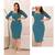 Vestido Midi Social Com Botão Manga 3/4 MalhaCrepe Moda feminina Evangélica Plussize - Moda Feminina Evangélica Enviamos para Todo Brasil - Vestidos e Conjuntos - AnaGlória