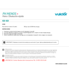 PH Menos en polvo x 3 kg - comprar online