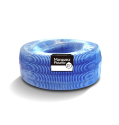 Manguera flotante de 1 1/2" bicolor x 1 mts. - comprar online