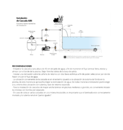 Cascada ABS 080 (x 1 1/2") - comprar online