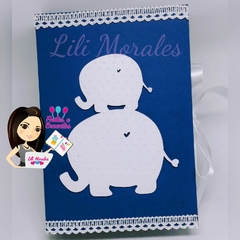 Convite Padrinhos Balão Elefantinho (Ref. 0104) - Lili Morales Festas e Presentes Personalizados