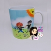 Caneca Porcelana Desenho Infantil (Ref. 0100)