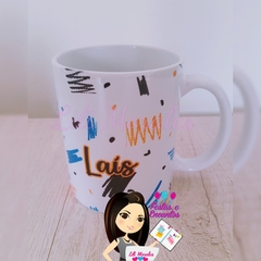 Kit Caneca na Caixa Explosão Viva (Ref. 1254) - Lili Morales Festas e Presentes Personalizados