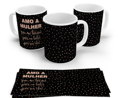 Caneca Porcelana Dia da Mulher Mod 05 (Ref. 0400)