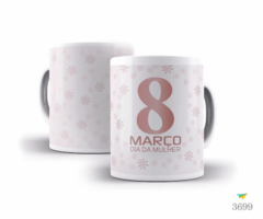 Caneca Porcelana Dia da Mulher Mod 17 (Ref. 0412)