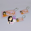 Kit Trio Tags Chaveiro Escolar Bela (Ref. 0164) - comprar online