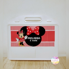 Maleta Lanche Minnie Vermelha (Ref. 0952)