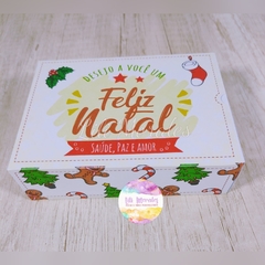 Caixa p/ 06 doces Natal (Ref. 0325) na internet