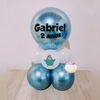 Arranjo P Mesa Baixo Balão Tradicional Galinha Pintadinha *APENAS RETIRADA* (Ref. 0991)