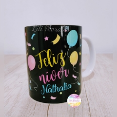 Caneca Porcelana Aniversário (Ref. 1004) - comprar online