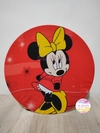 LOCAÇÃO Mini Painel 50cm c/ suporte Minnie Vermelha Mod 02 (Ref. 0895)