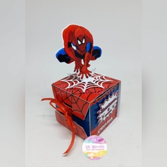 Caixa Cubo Lateral Homem Aranha (Ref. 0965)