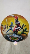 LOCAÇÃO Mini Painel 50cm c/ suporte Power Rangers Mod 02 (Ref. 1377)