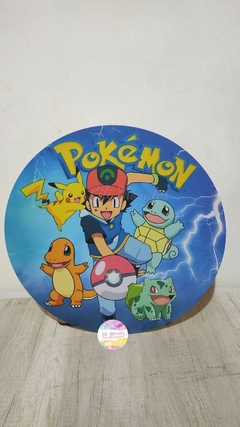 LOCAÇÃO Mini Painel 50cm c/ suporte Pokemon (Ref. 1386)