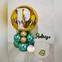 Kit Parabéns 08 Balão Cromado *APENAS RETIRADA* (Ref. 0708)