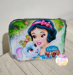 Kit Escola 03 Maleta Lanche c/ embalagens e Jogo Americano Branca de Neve (Ref. 0632) - loja online