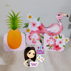 Kit Scrap Flamingo (11 itens) (Ref. 0063) - comprar online